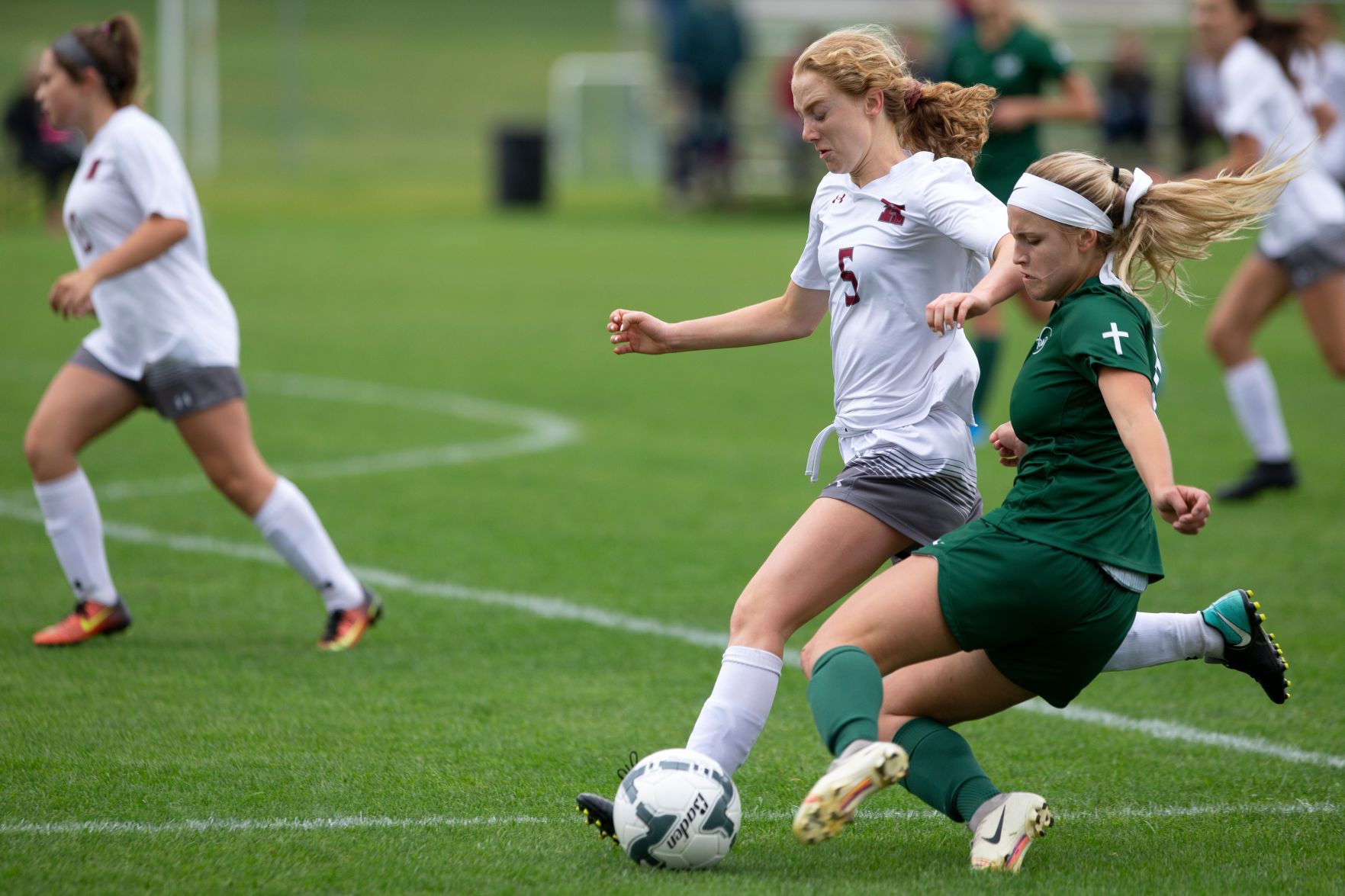 Billings Central girls soccer stomps Hamilton